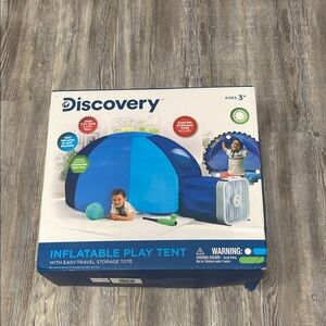 Discovery Blue Inflatable Play Tent